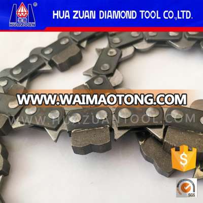 3/8" pitch diamond chain saw for reinforce concrete wood 64pcs drive links